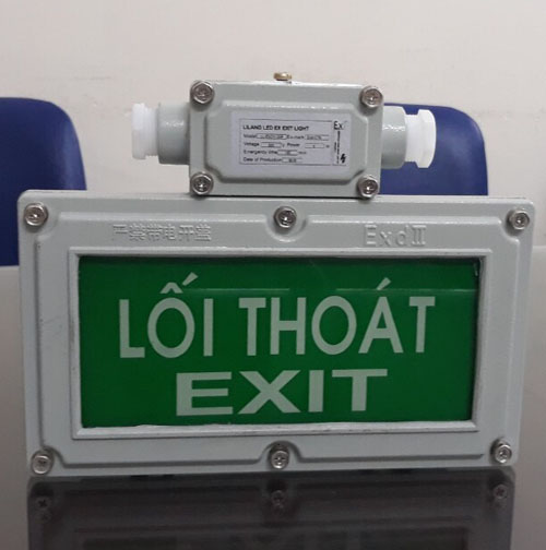 Đèn Exit thoát hiểm phòng nổ